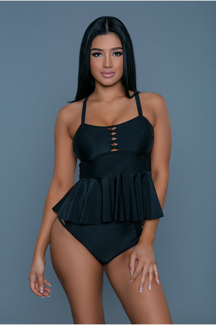 Be Wicked Mallory Swimsuit BW2289-BLACK