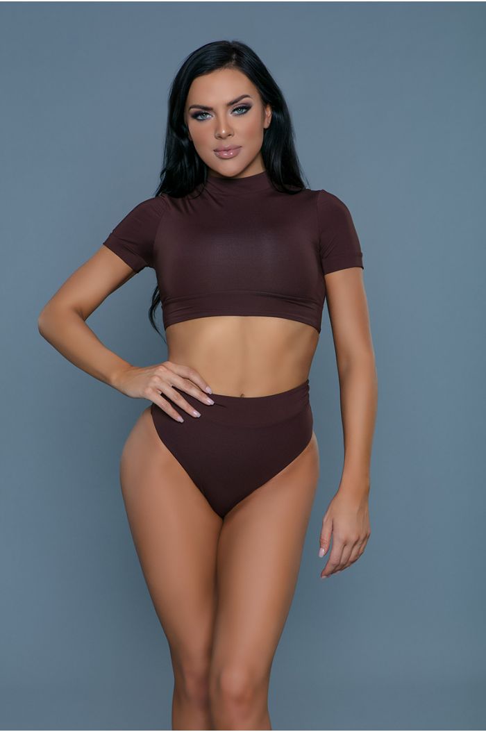 Be Wicked Rio Set Swimsuit BW2293-BROWN