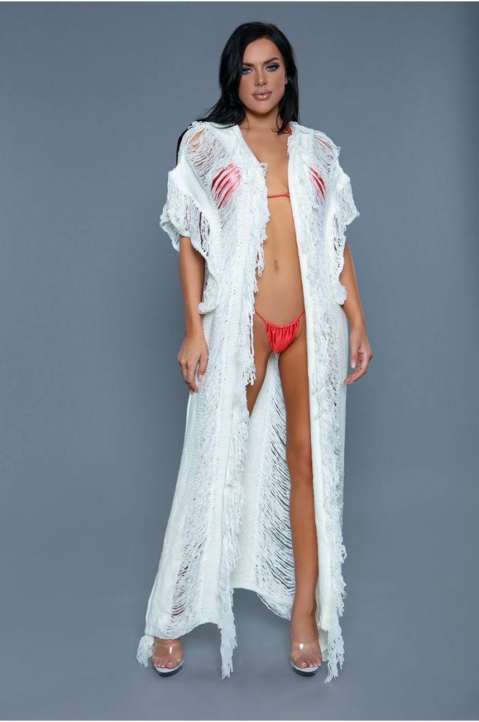 Be Wicked Vivian Cover Up BW2299-WHITE