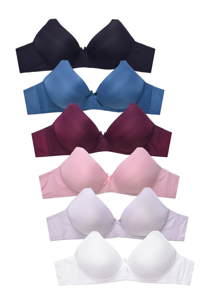 Fit Fully Yours Aisha Seamless Push-Up Bra to DD Cup