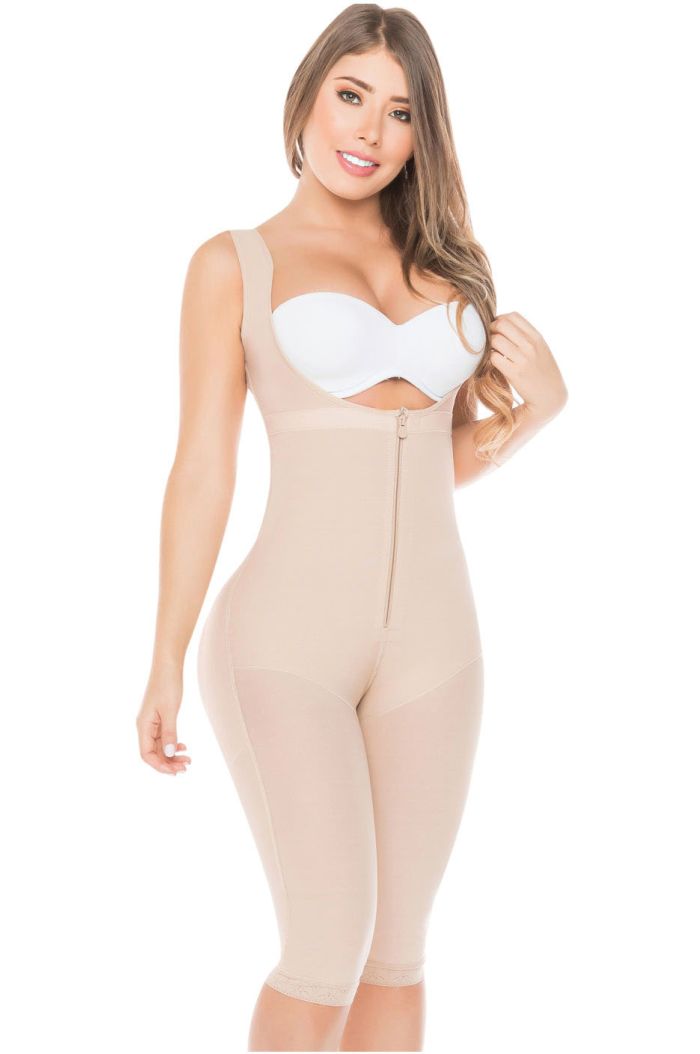 Colombian Womens High Compression Faja Arm Shaper With Butt Lifter