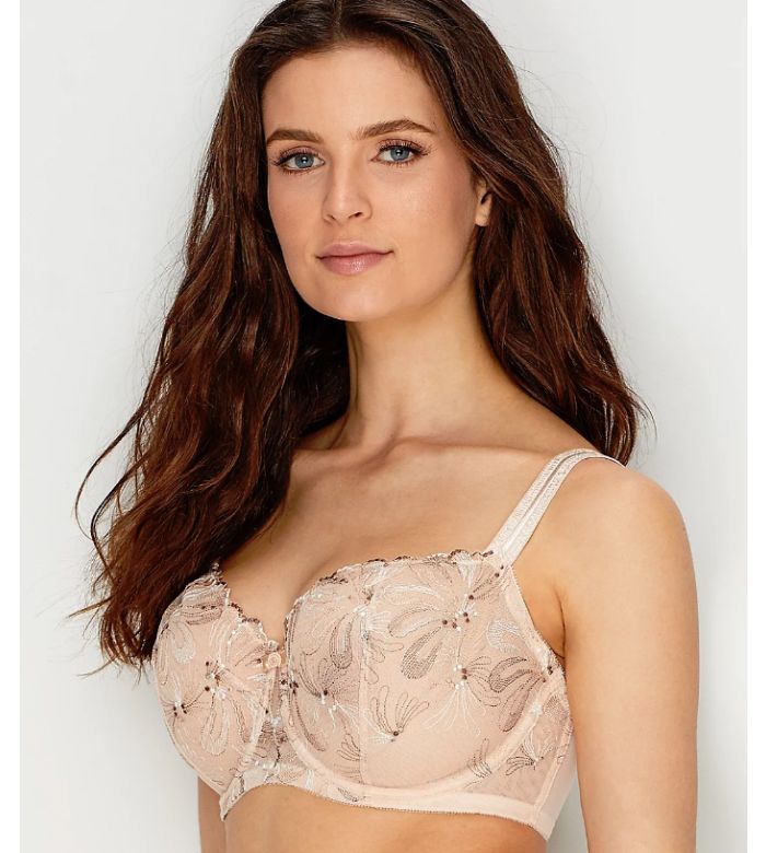 Paramour Ellie Unlined Embroidery Bra to DDD Cup