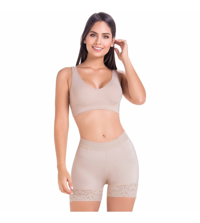 Fajas MariaE FU100, Colombian Butt Lifting Shapewear for Women Shorts for  Daily Use