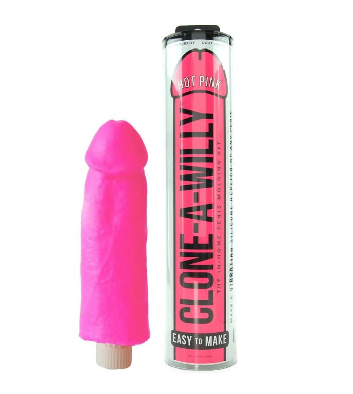 Empire Labs Clone-A-Willy Vibrator Kit in Hot Pink EMP-802050