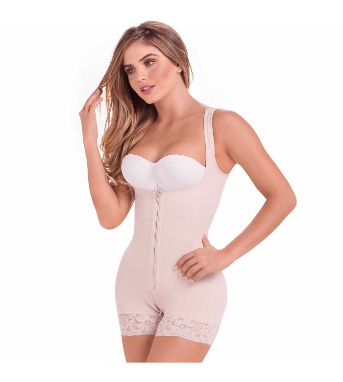 Fajas MariaE 9831, Postpartum Butt Lifting Body Shaper for Daily Use
