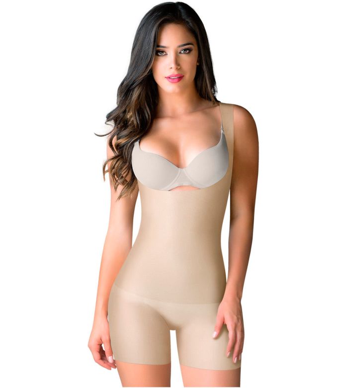 Underwear Shapewear For Women Seamless Open Bust Wear With Your Favorite  Bra Ends At Your Knees Thigh Cover Open Gusset 