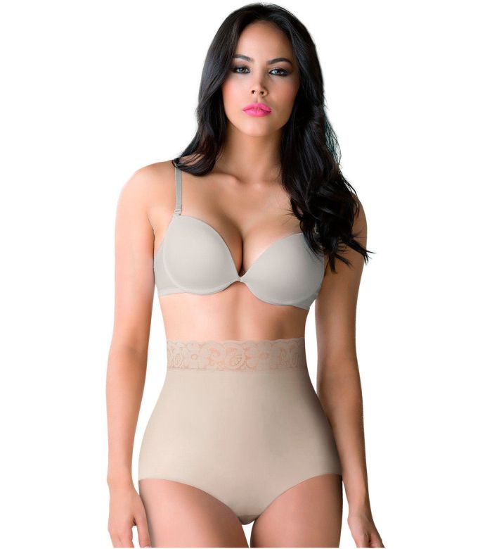 High-waisted Tummy Control Butt Lifter Shapewear For Plus Size