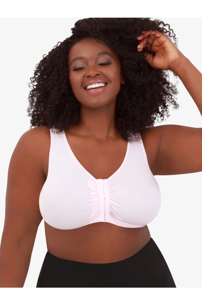 Leading Lady - The Laurel Seamless Comfort Front-Closure Bra LL119-PKCR