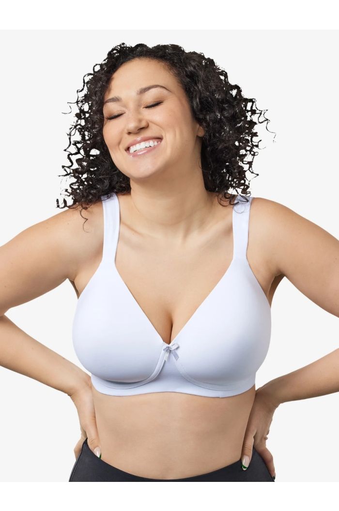 Leading Lady - The Brigitte Classic Wirefree T-Shirt Bra LL5225-WHT