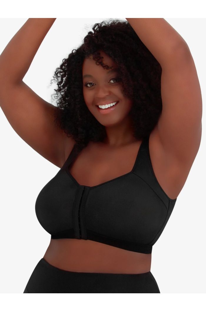 Leading Lady - The Lillian Back Smoothing Seamless Support Bra LL5503-BLK
