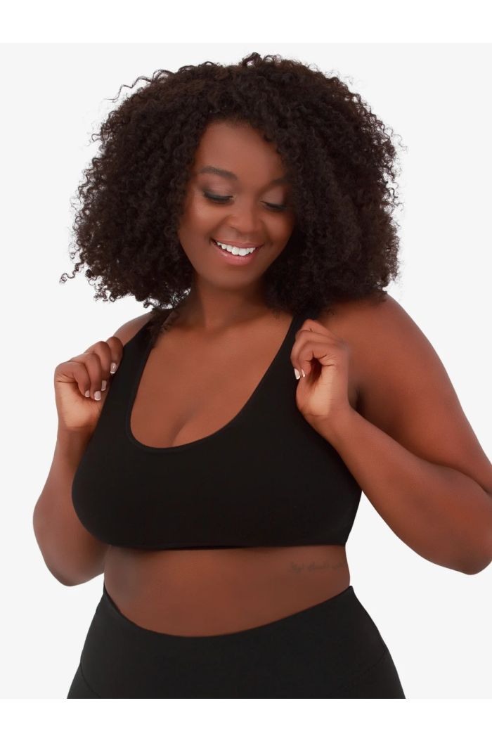 Leading Lady - The Olivia All-Around Support Comfort Sports Bra LL5504-BLK