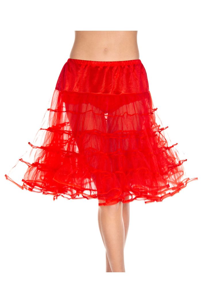 Music Legs Long Layered Petticoat ML740