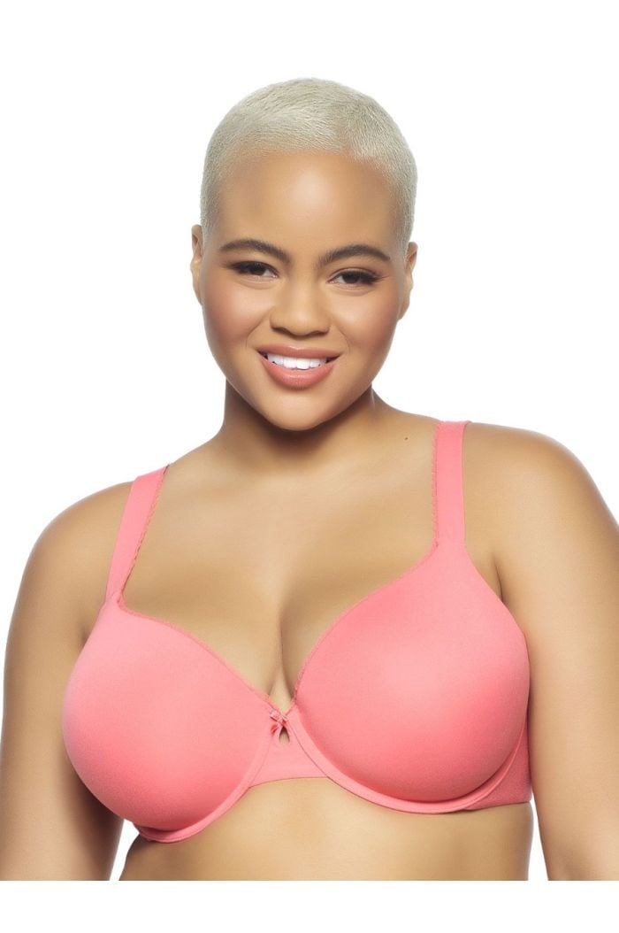Paramour Brushed Micro Low Plunge Contour Bra to H Cup PM135031