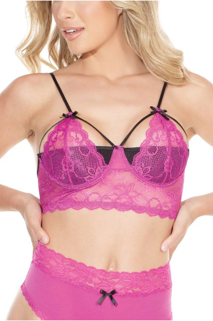 Coquette Scalloped Stretch Lace Bra CQ4095