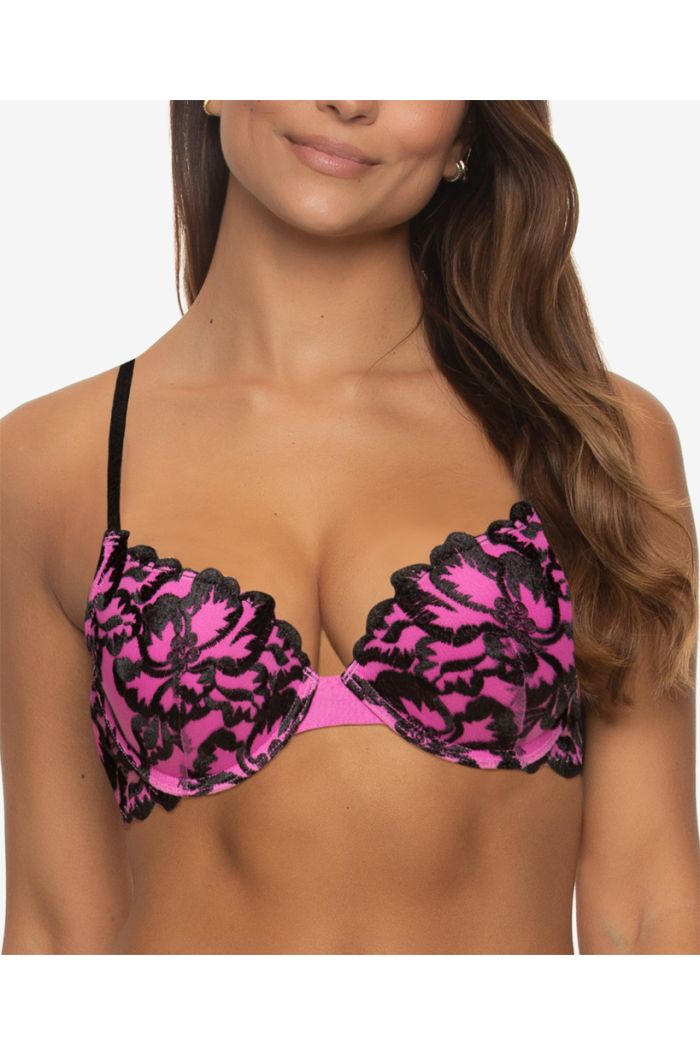 Jezebel Floral Embroidered Lace Push-Up Bra JZ5898