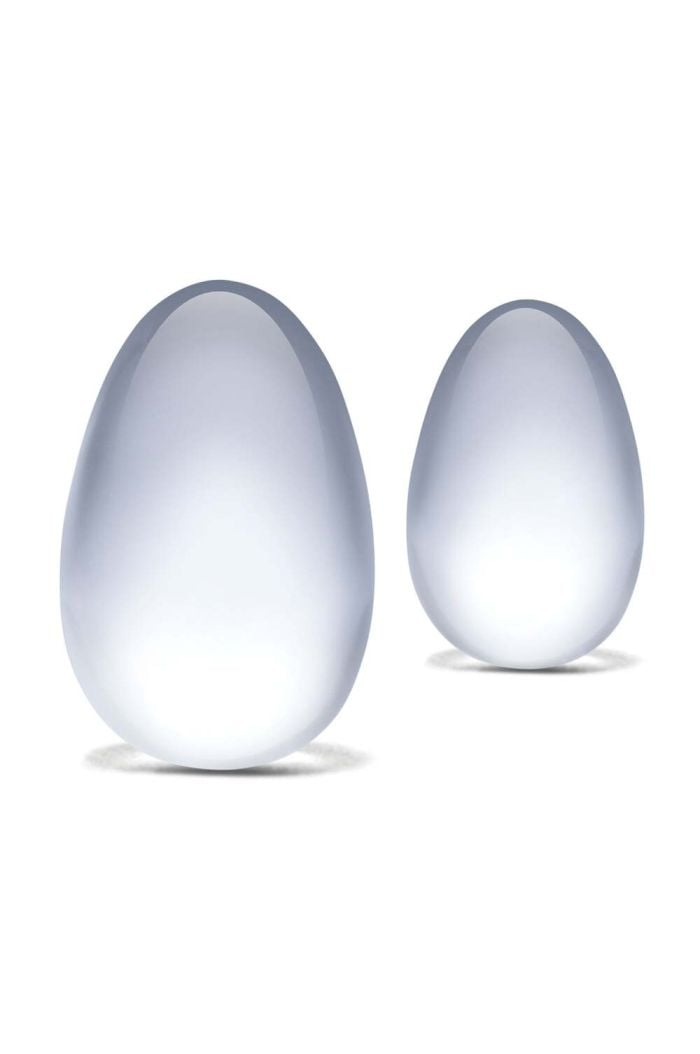 Glas Glass Yoni Eggs Kegel Training Set Glas-159
