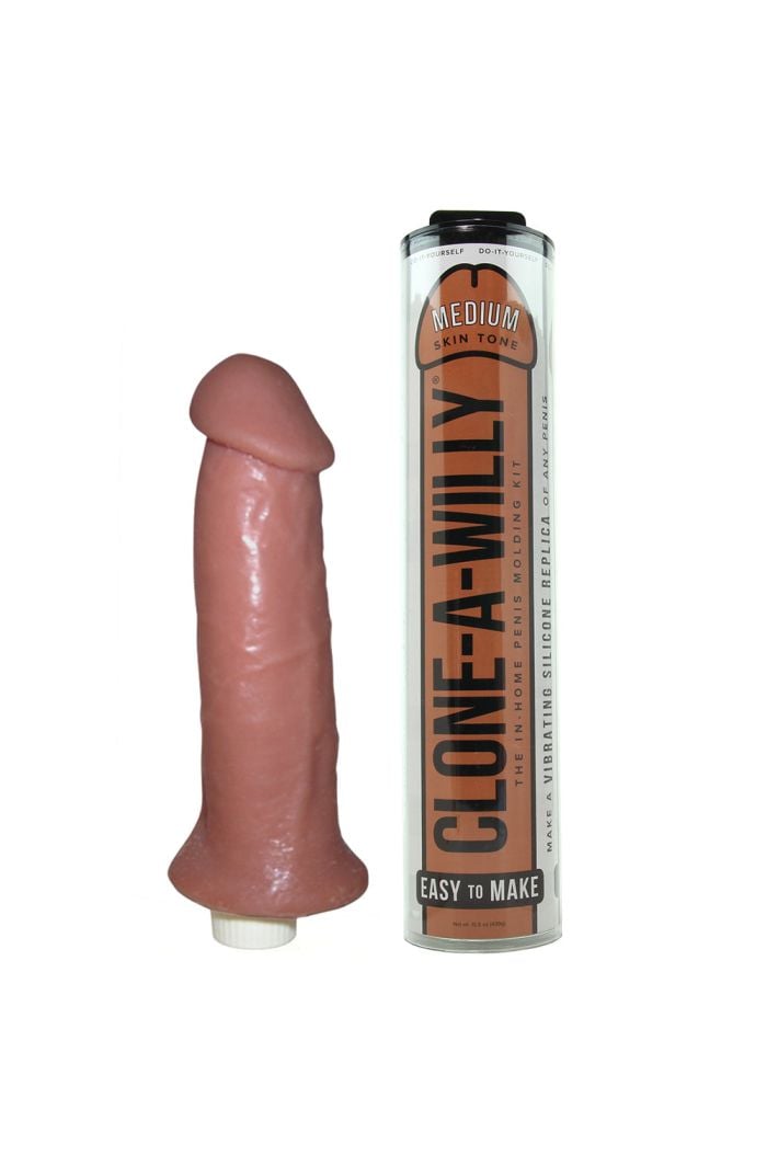 Empire Labs Clone-A-Willy Vibrating Kit in Medium Brown EMP-085927